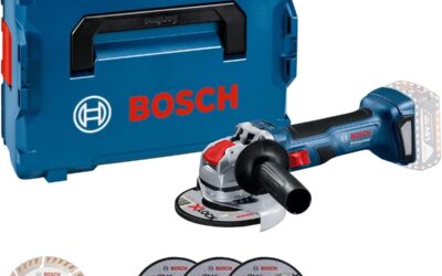 Test de la meuleuse sans-fil Bosch GWX 18V-7