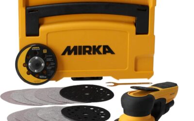 Test de la Mirka DEROS II 5650 : ponceuse excentrique sans poussière