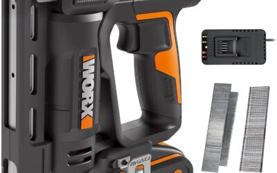 Test de l&rsquo;agrafeuse cloueuse sans fil Worx WX843 : puissance et polyvalence