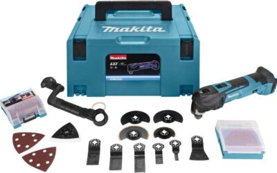 Test du découpeur-ponceur Makita DTM51ZJX3