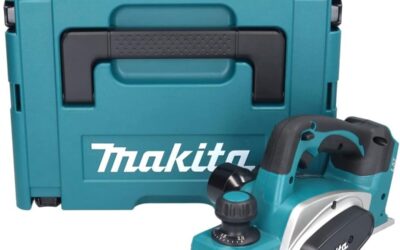 Test du rabot Makita DKP180ZJ-1 18 V LXT