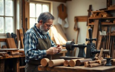 Dans quel cas utiliser le tour à bois ?