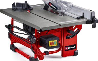 Test de la scie circulaire Einhell TC-TS 8 I : performance et précision