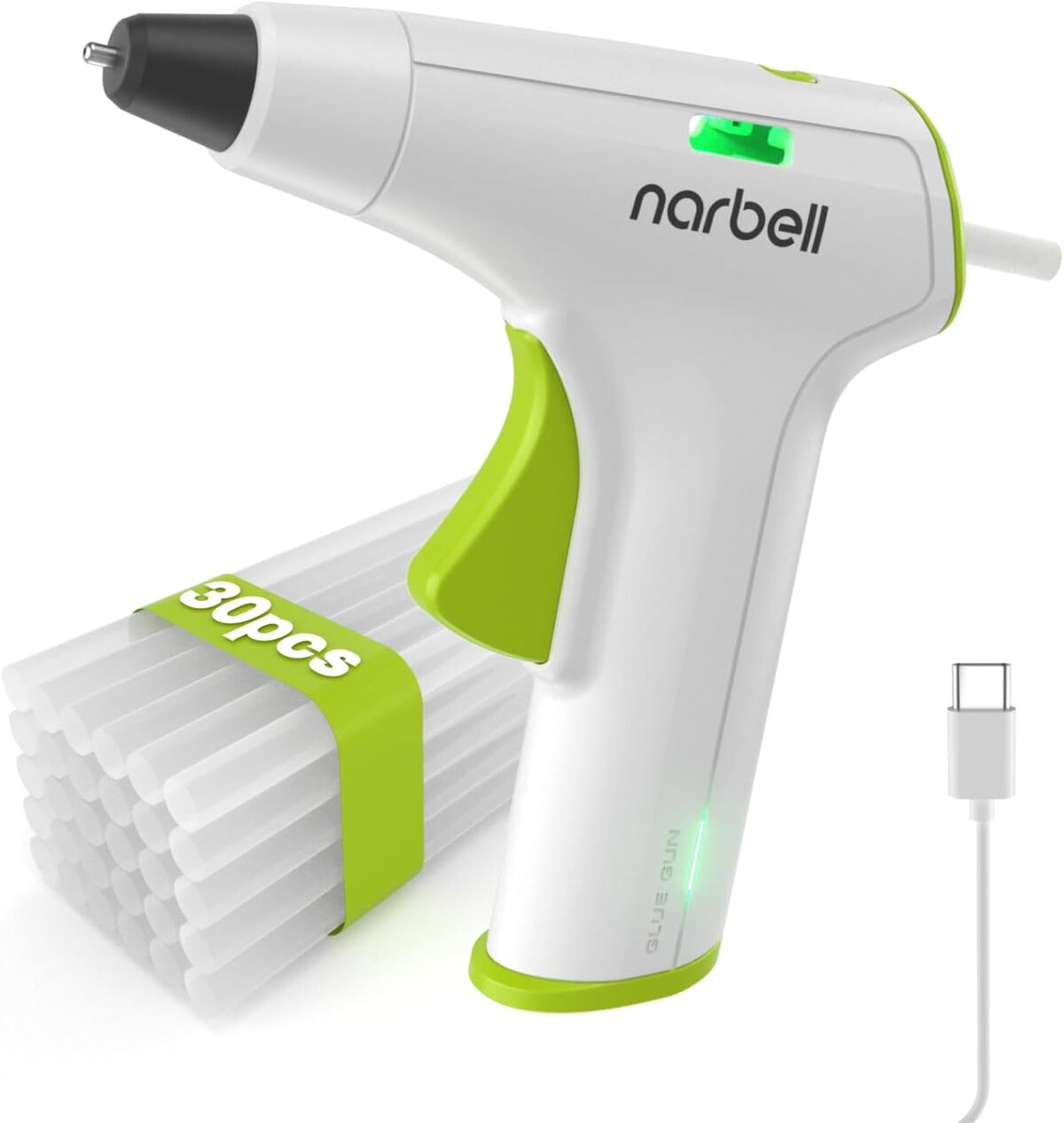 Test du pistolet à colle sans fil Narbell : efficacité et précision
