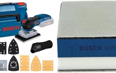 Test de la ponceuse vibrante Bosch Professional 18V GSS 18V-13