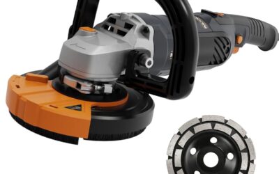 Test : ponceuse à béton MAXXT 1500W, disque 125mm et 7 vitesses