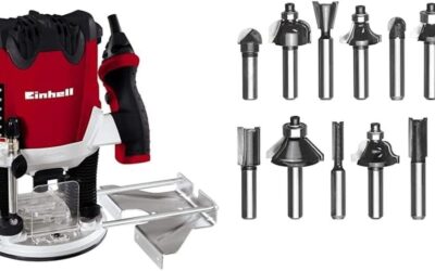 Test de la défonceuse Einhell TE-RO 1255 avec kit de fraises