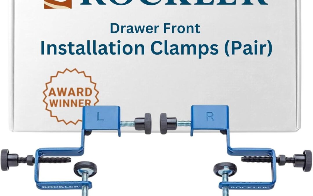 Test des pinces d'installation Rockler pour tiroir