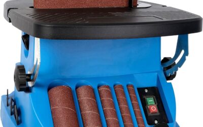 Test : güde ponceuse oscillante 38353, performance en bleu