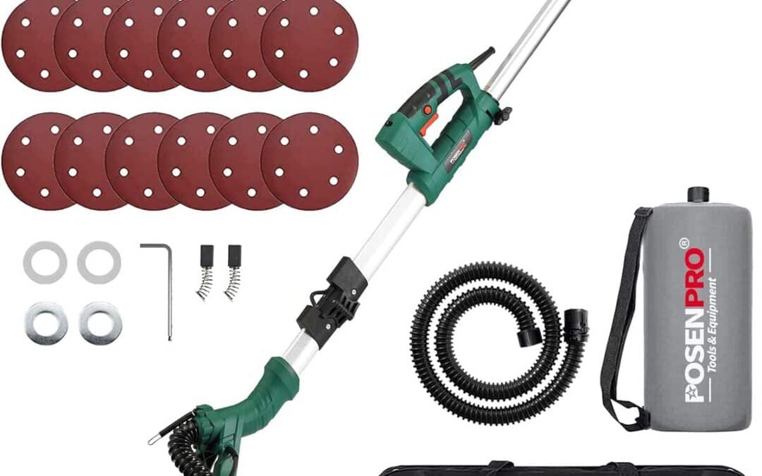 Test : ponceuse girafe POSENPRO 810W et ses 5 vitesses variables