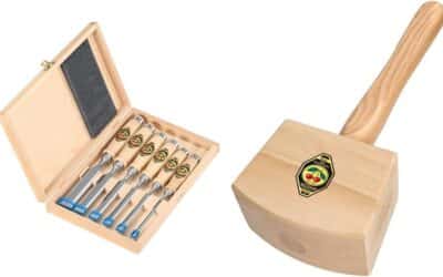 Test : ciseaux à bois Kirschen No° 1001 et maillet 6160105