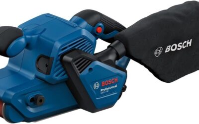 Test de la ponceuse à bande Bosch GBS 750 : 850 W de performance