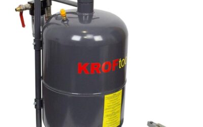 Test de la sableuse mobile 80L KrofTools