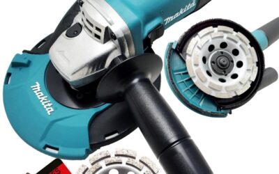Test : makita ponceuse d&rsquo;angle 1100 W + capot d&rsquo;aspiration