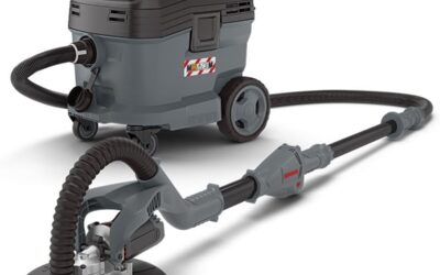 Test : menzer ponceuse girafe LHS 225 avec aspirateur VCM 530 PRO et kit d&rsquo;abrasifs