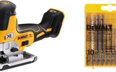 Test : scie sauteuse sans fil 18V Dewalt DCS335N-XJ avec set de lames