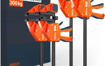 Test : serre-joints Presch 300 et 600 mm, puissance et stabilité