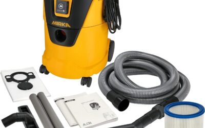 Test aspirateur Mirka 25L eau et poussière 1000W