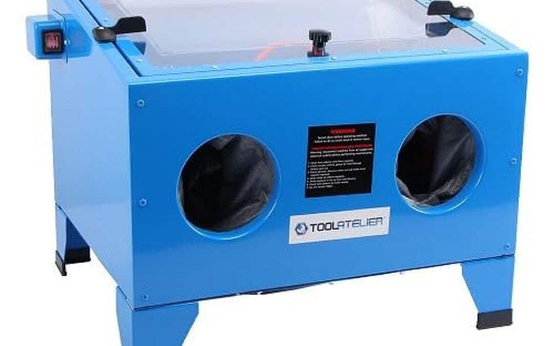 Test : cabine de sablage compacte Toolatelier