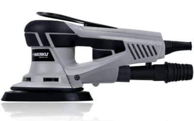 Test de la ponceuse rotorbitale professionnelle Werku WK400750