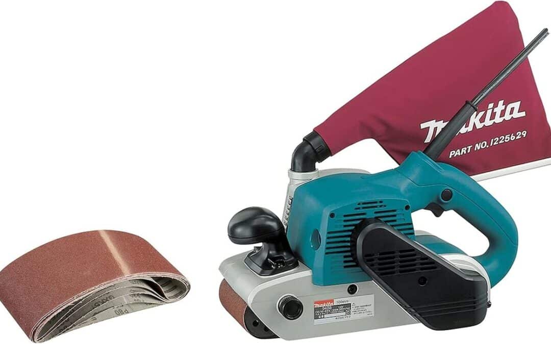 Test : ponceuse à bande Makita 9403 - performance au rendez-vous