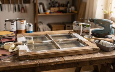 Comment peindre une fenêtre en bois ?