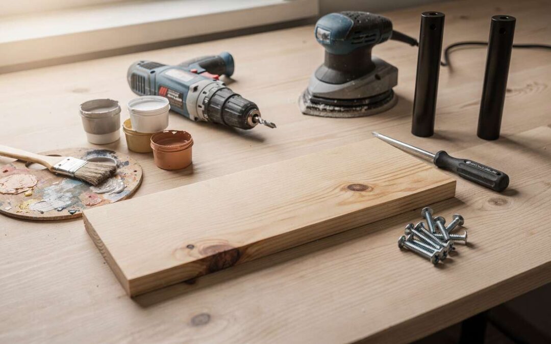 Fabrication d'une sous-table en bois : guide technique