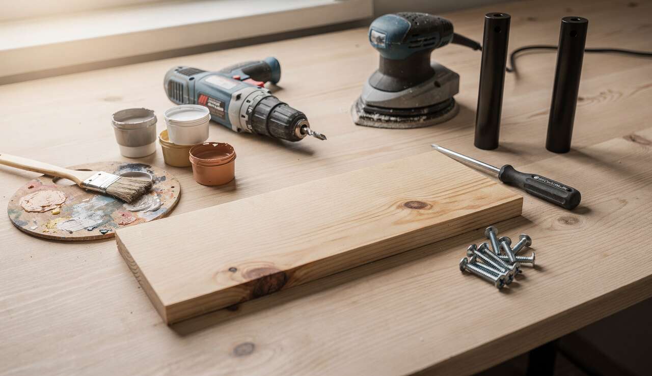 Fabrication d'une sous-table en bois : guide technique