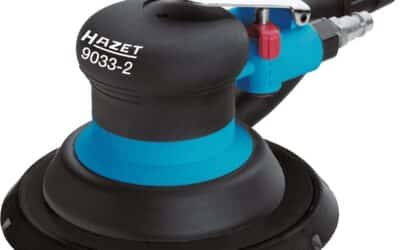 Test de la ponceuse excentrique Hazet 9033-2 avec aspiration intégrée