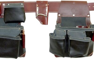 Test de l’ensemble de charpentier Occidental Leather B5625 LG noir