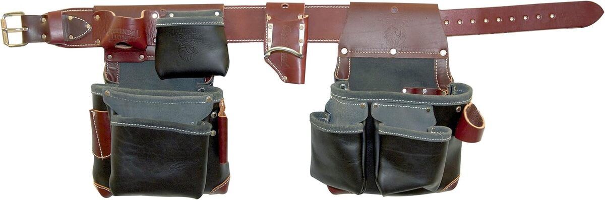 Test de l'ensemble de charpentier Occidental Leather B5625 LG noir