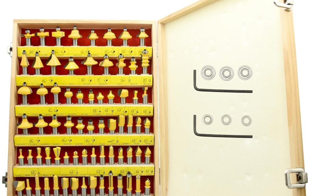 Test : fraises à défoncer professionnelles CHCYWJGJ 70 pièces