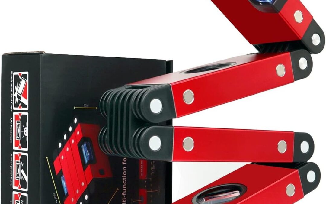 Test : niveau pliable multifonction à 4 bulles