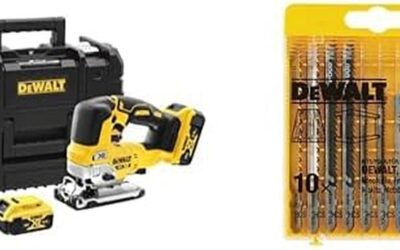 Test : scie sauteuse Dewalt DCS334P2-QW sans fil et coffret TSTAK