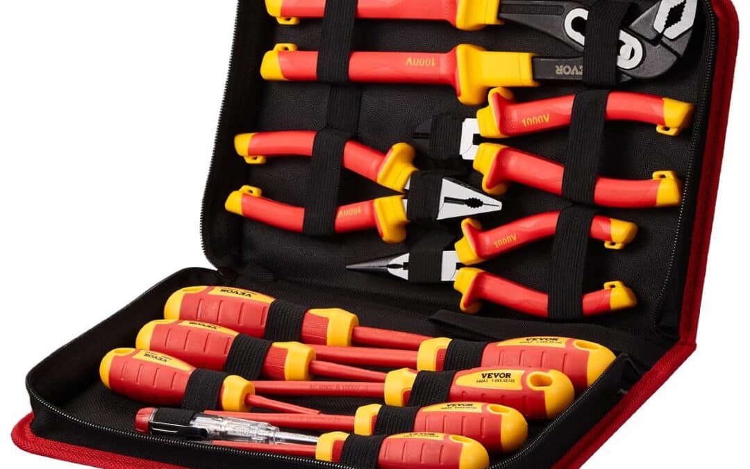 Test : vevor jeu de tournevis isolés 1000 V, 12 pièces pour électriciens
