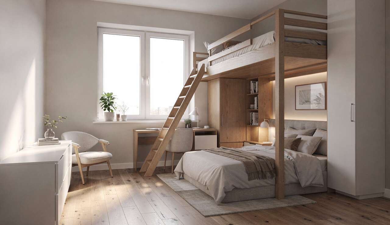 Optimiser l'espace dans votre chambre avec une mezzanine