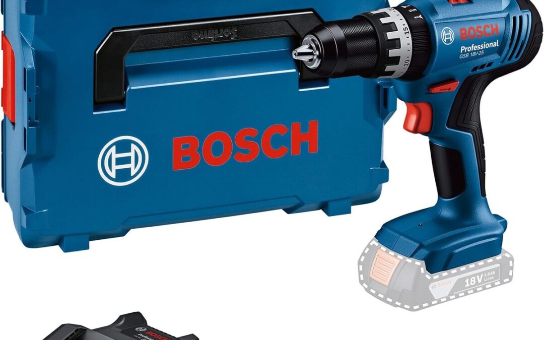 Test Bosch GSB 18V-25 test complet de la perceuse-visseuse sans fil