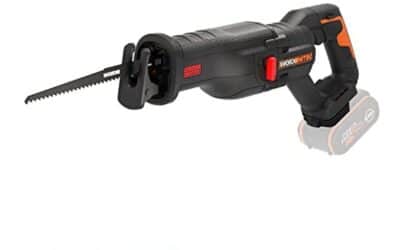 Test de la scie sabre Worx WX516.9 : légèreté et puissance sans fil