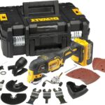 Test : dewalt DCS355M2 18V multi-outil et ses 32 accessoires