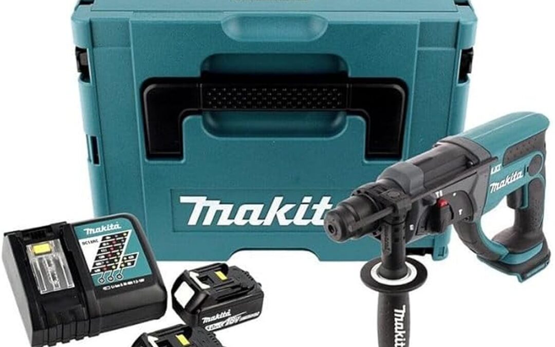 Test du perforateur Makita DHR202RT1J 18V LXT