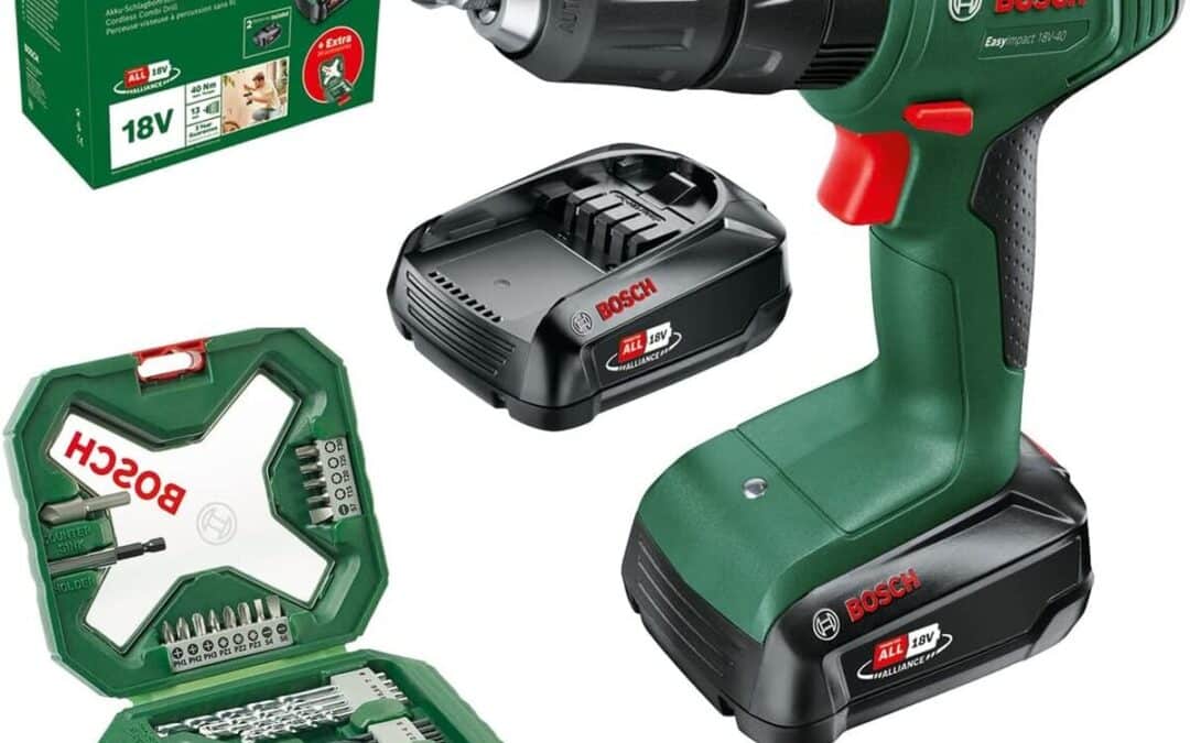 Test : perceuse-visseuse à percussion sans fil Bosch 06039D8109