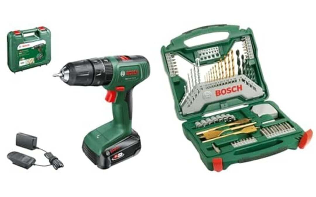 Test : perceuse-visseuse Bosch EasyImpact 18V-38 et ensemble de forets titane