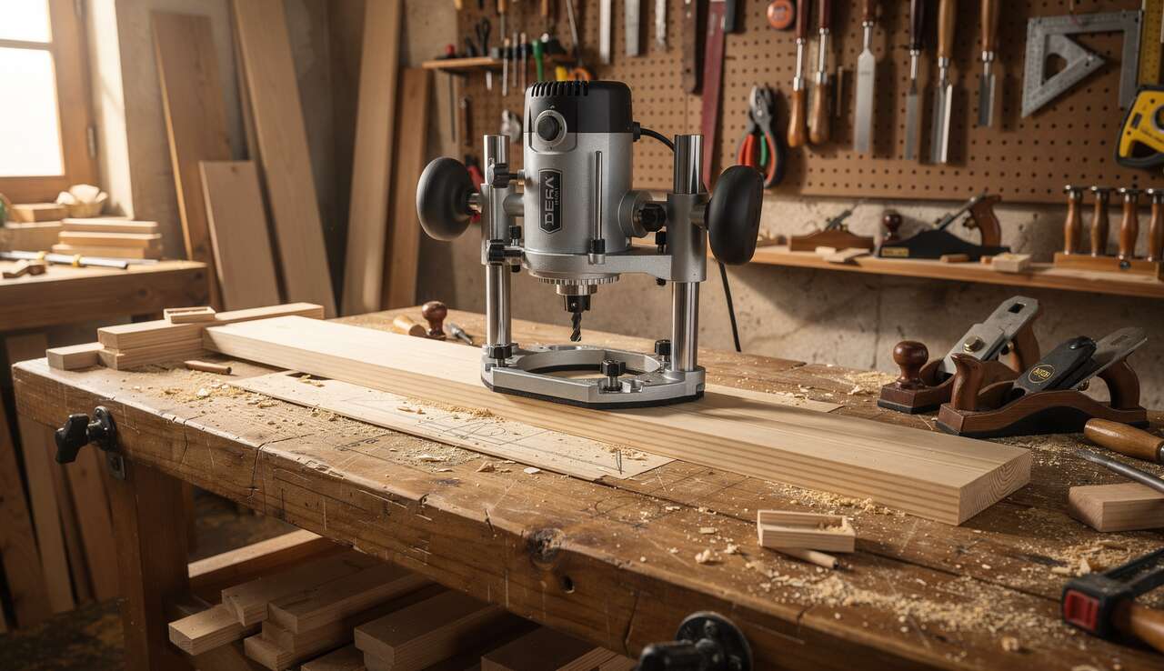 Placement et fixation du gabarit pour un usinage pr&eacute;cis