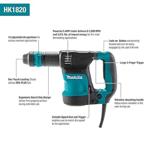Découvrez notre test complet du piqueur burineur Makita HK1820 : performances, puissance et avis utilisateurs pour mieux choisir votre outil de bricolage.