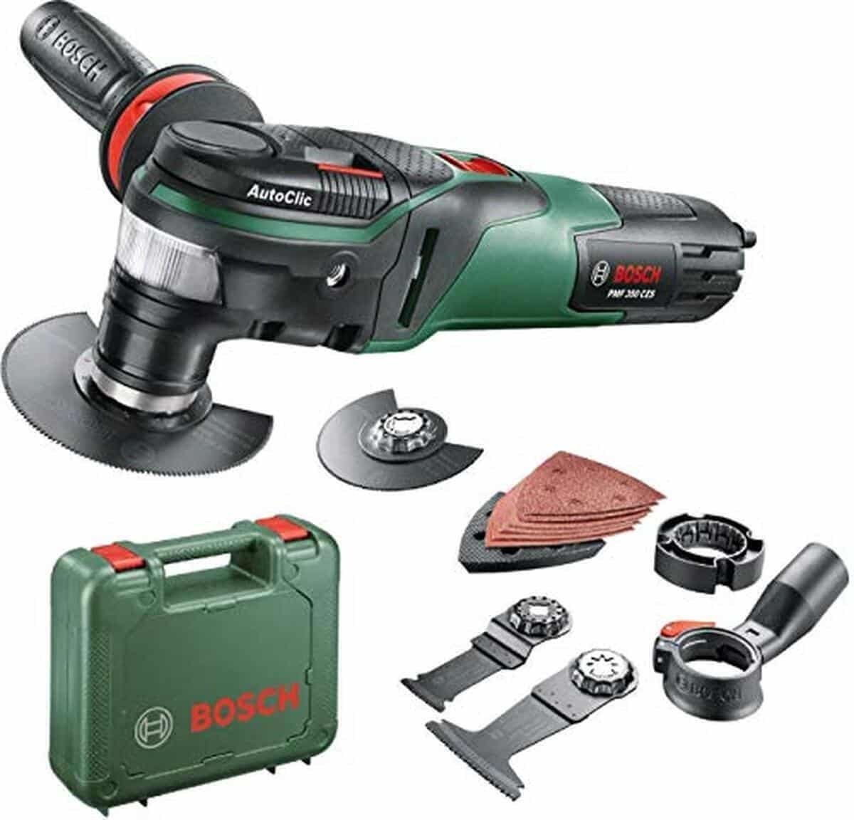Test : bosch PMF 350 CES, l'outil multifonctions puissant et complet