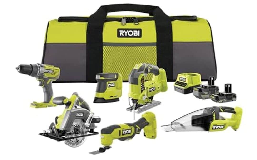 Test kit RYOBI 18V ONE+ : 6 outils en action