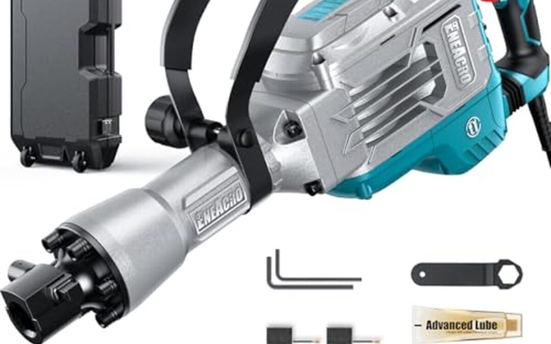Test : marteau de démolition Eneacro 1700W 65 joules