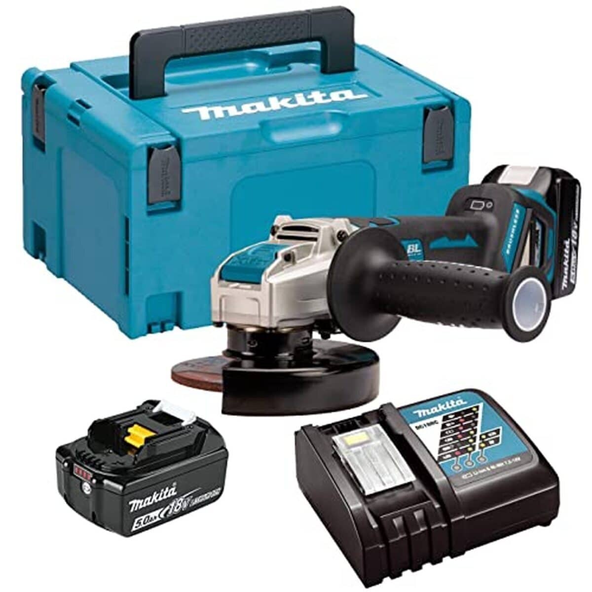 Test : meuleuse d'angle Makita DGA519RTJ 18V