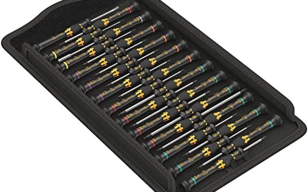 Test : tournevis Wera Kraftform Micro ESD Big Pack 1, 25 pièces