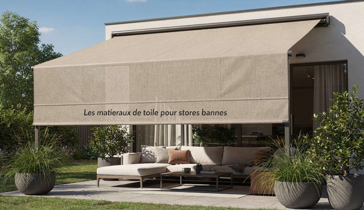 Les mat&eacute;riaux de toile disponibles